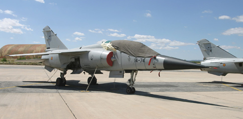 Mirage F1DDA CE.14C-85/14-74 à Albacete en juin 2004