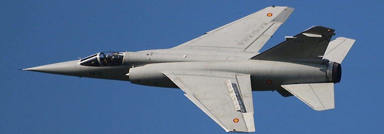 Mirage F1CE modernisé avant la nouvelle grise intégrale