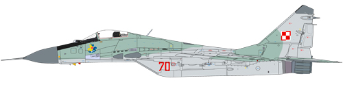 mig-29 lors de sa livraison en 1990