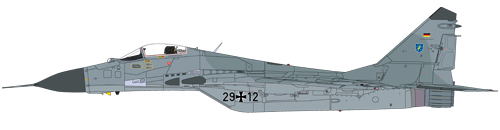 MiG-29 de la Luftwaffe