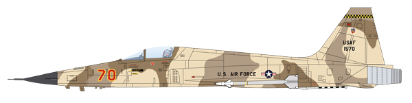 F-5E en livrÃ©e Sand