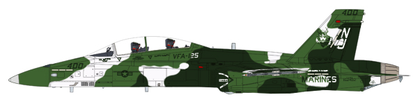 F/A-18B de la VFA-125