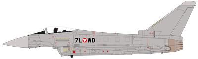 Eurofighter Typhoon de l'Ã–sterreichische LuftstreitkrÃ¤fte