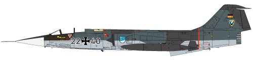 F-104G de la Luftwaffe en livrÃ©e Norm 72