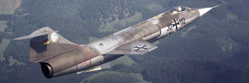 F-104G de la Luftwaffe en livrée Norm 72